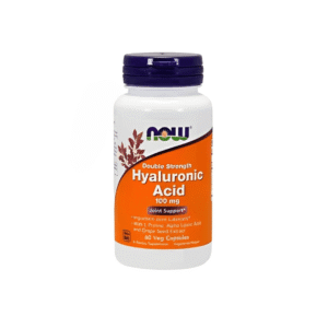 Ácido Hialurônico – Now Foods - 100 mg – 60 Cápsulas