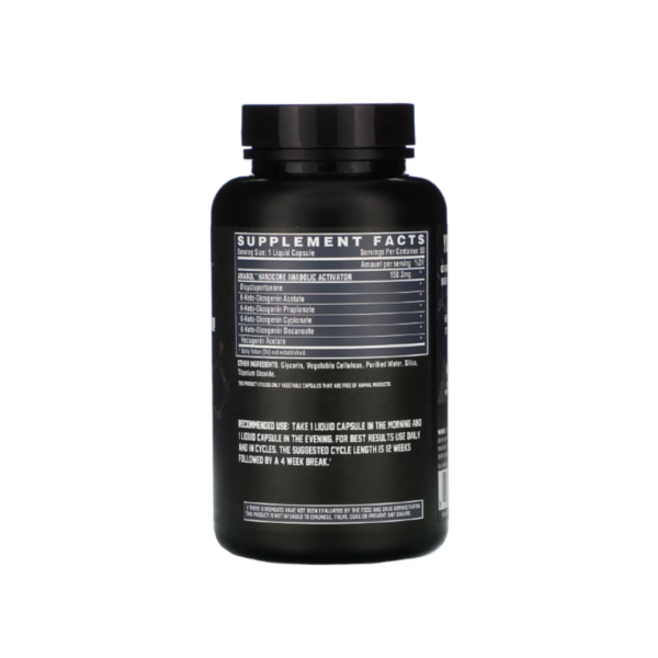 Anabol 5 Hardcore – Nutrex - 60 Cápsulas – Importado - Imagem 2