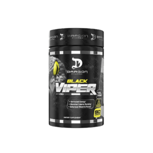 Black Viper – Dragon Pharma - 90 Cápsulas – Importado