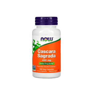 Cascara Sagrada – Now Foods - 450mg – 100 Cápsulas