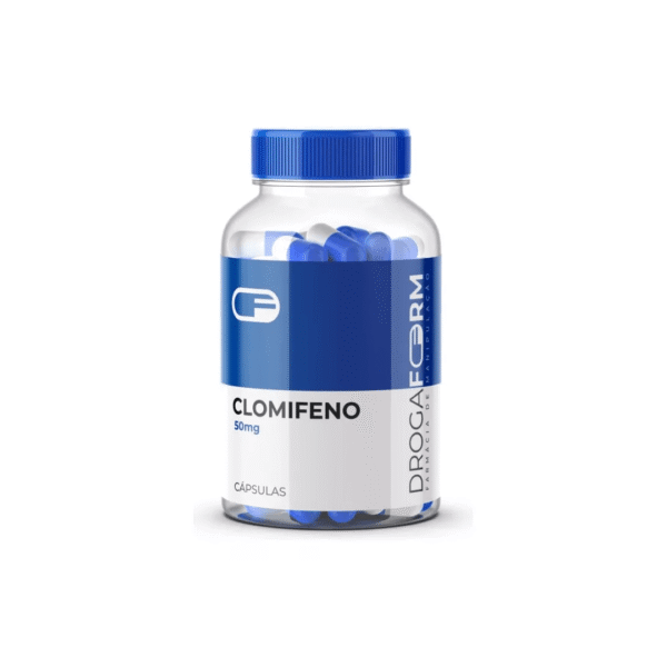 Clomifeno 50mg – 60 Cápsulas - Terapia Pós Ciclo – TPC – Serms