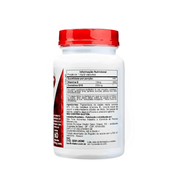Coenzima Q10 200mg – Vitafor - 60 Cápsulas - Imagem 2