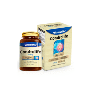 Colágeno Tipo 2 – Vitaminlife – Condrolife - 40mg – 30 Cápsulas