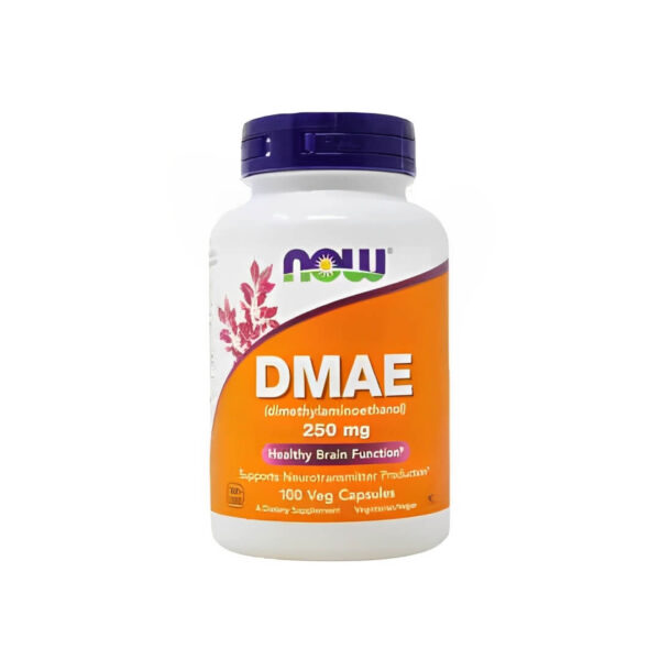DMAE – Now Foods - 250mg – 100 Cápsulas