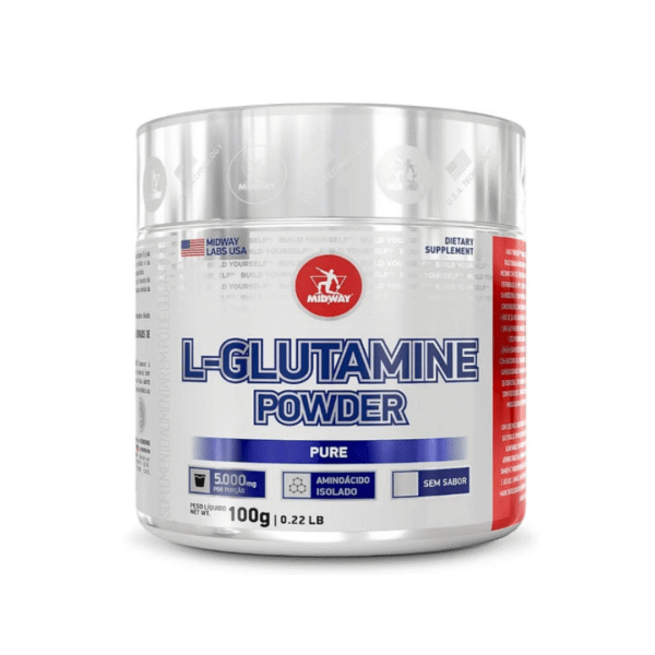 Glutamina – Midway – 100 gr – 20 Doses