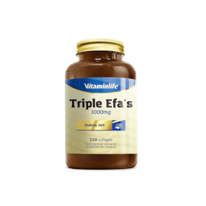 Ômega 3 6 9 – Vitaminlife - 1000mg – 120 Softgel