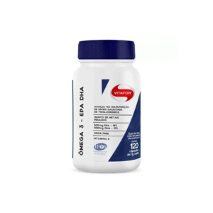 Omega 3 EPA 500mg DHA 400mg – Vitafor - 120 Cápsulas
