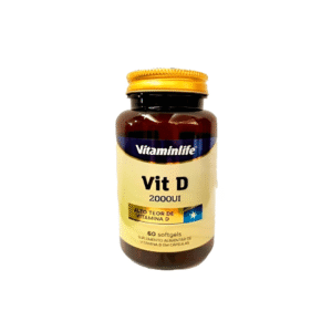 Vitamina D3 - Vitaminlife - 2000UI - 60 Softgel