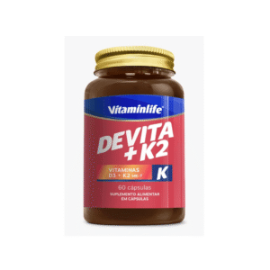 Vitamina K2 + D3 – Vitaminlife - 60 Cápsulas
