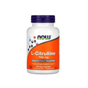 L Citrulina – Now Foods - 750mg - 90 Cápsulas