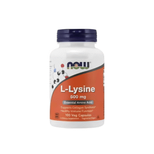 L Lisina – Now Foods - 500 mg – 100 Cápsulas