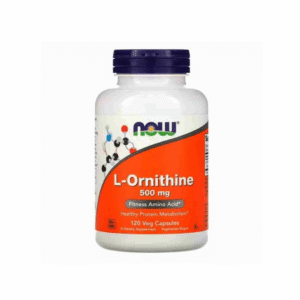 L Ornitina – Now Foods - 500mg – 120 Cápsulas
