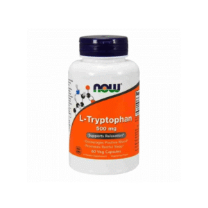 L Triptofano 500 mg – Now Foods - 60 Cápsulas