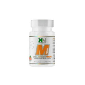 Melatonina 10mg – Sabor Morango - KN Nutrition - 100 Tablets