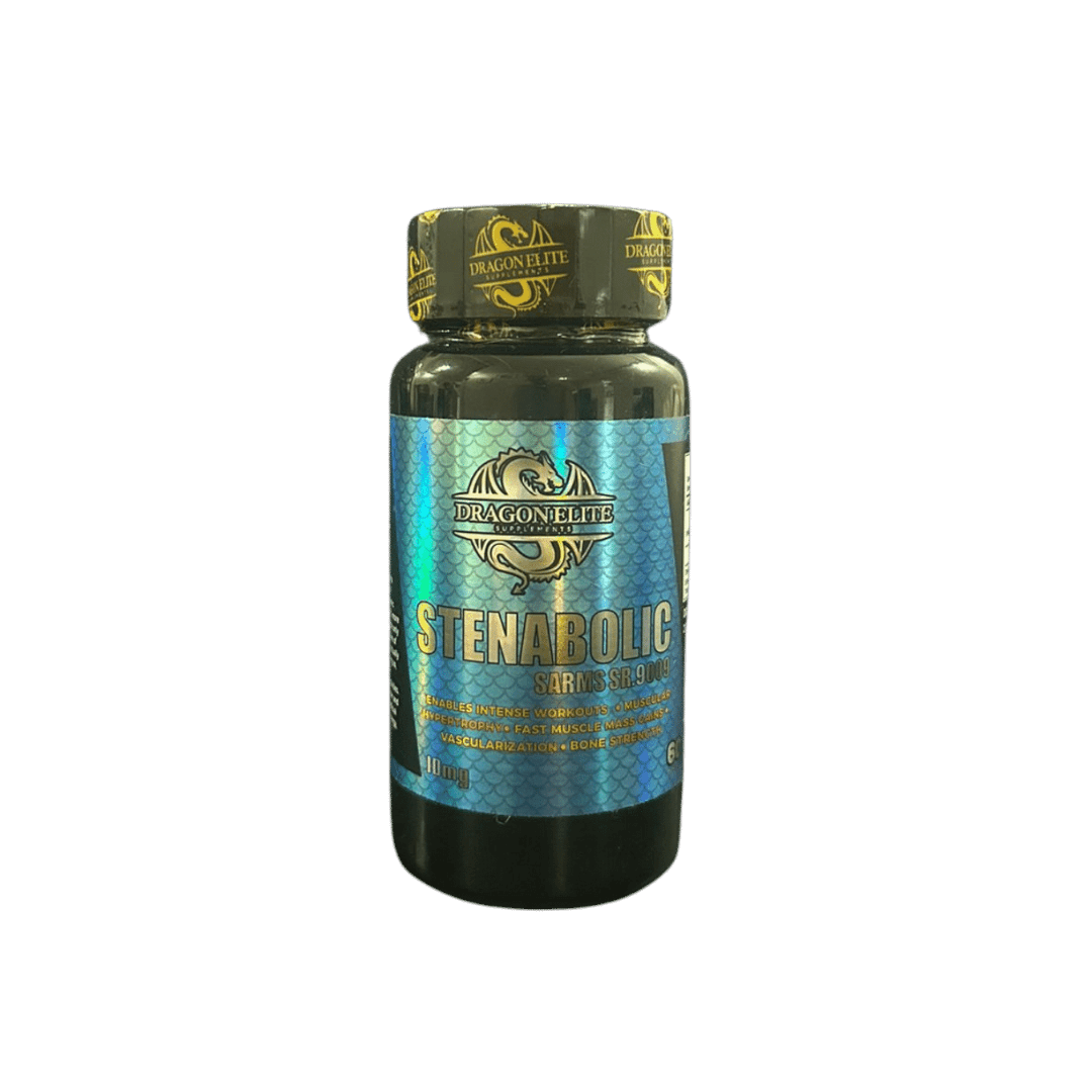 Stenabolic 10mg – Dragon Elite - 60 Cápsulas – 60 Porções