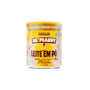 Pasta de Amendoim (600g) - Leite em Pó - Dr Peanut
